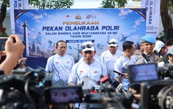 Kapolri: Olahraga Jadi Simbol Kedekatan Polri dan Masyarakat di Bhayangkara ke-80