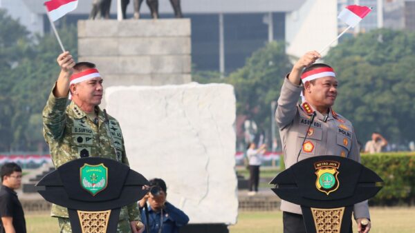 TNI–Polri Bersama Masyarakat dalam Apel Kebangsaan Jaga Jakarta