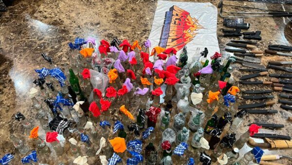 Polda Metro Jaya Cegah Potensi Gangguan, Puluhan Sajam dan Bahan Molotov Diamankan