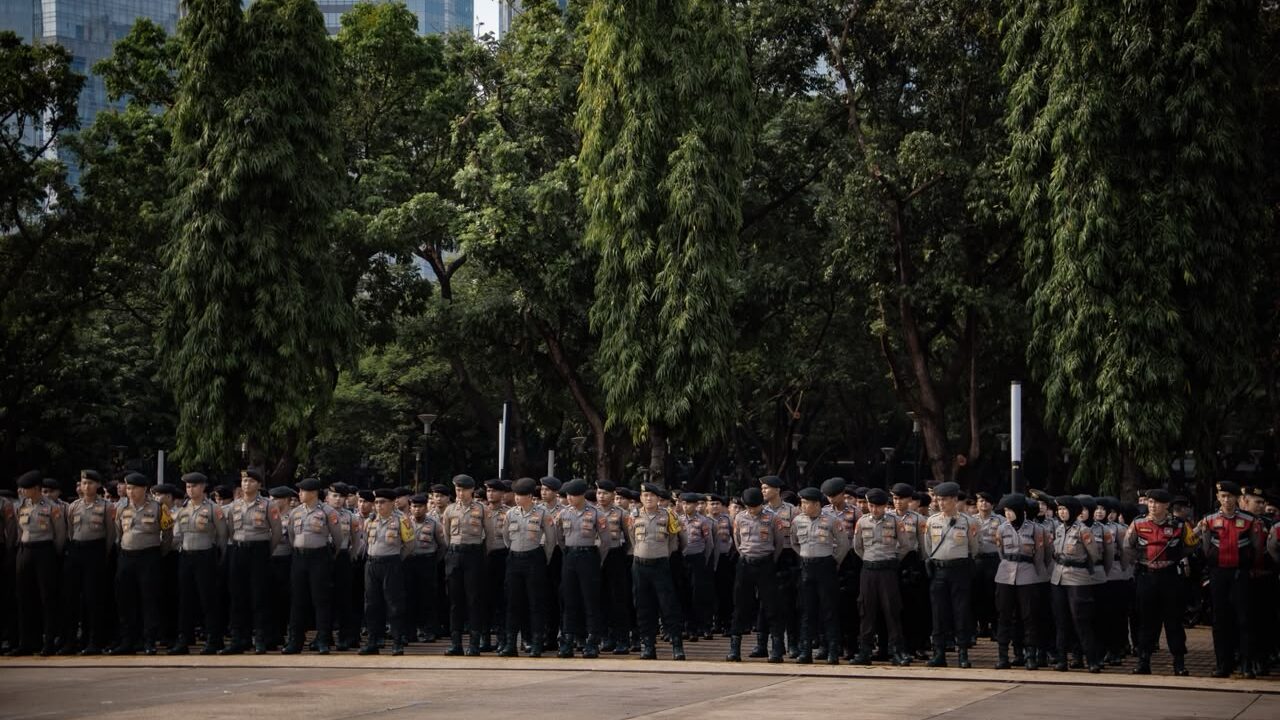 Polda Metro Jaya Kedepankan Pelayanan Humanis dalam Penyampaian Pendapat Buruh di DPR/MPR RI